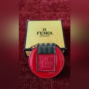 FENDI Red Pocket Mirror